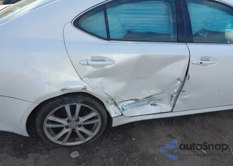 2007 Lexus Is 250 z USA, uszkodzony, nr VIN JTHBK262975049569